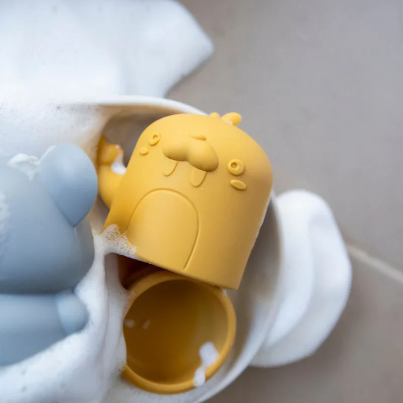 All4Ella Silicone Bath Toys - Squeezy Animal Friends - Image 3