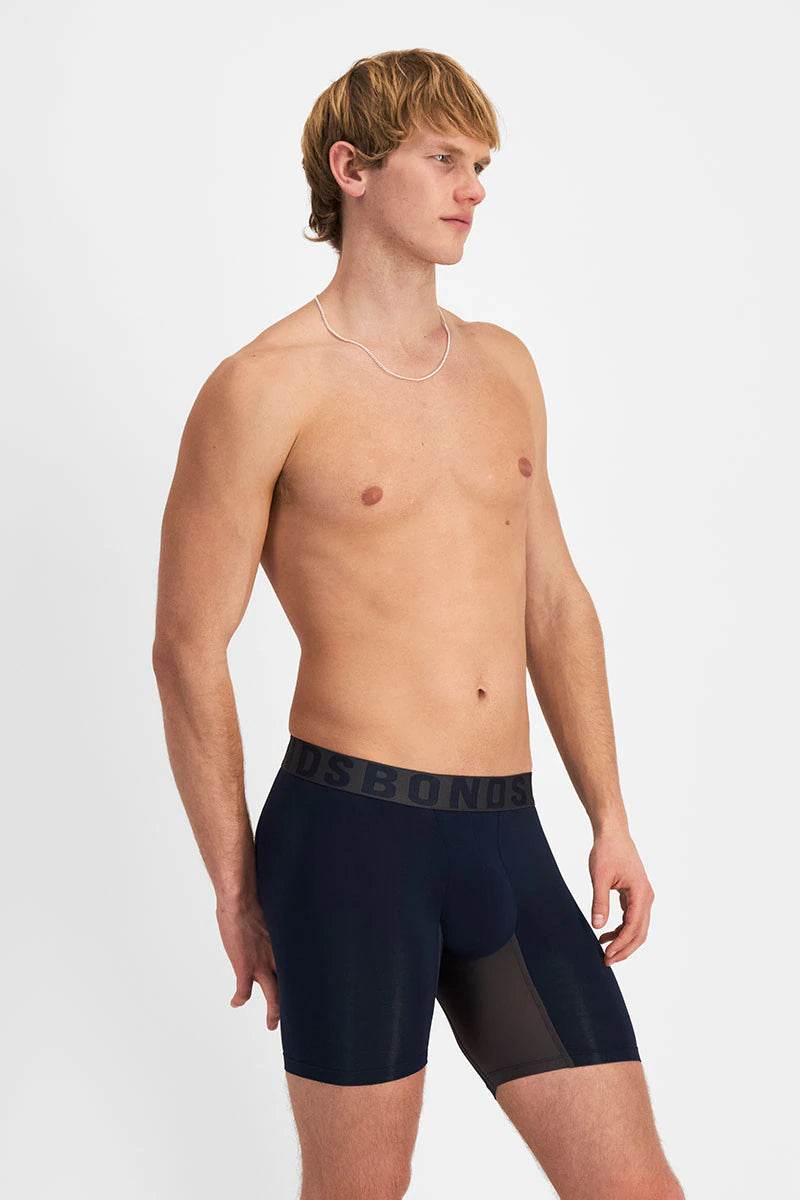 Bonds Men's Chafe Off Trunk - Navy Captain McCool - Image 5