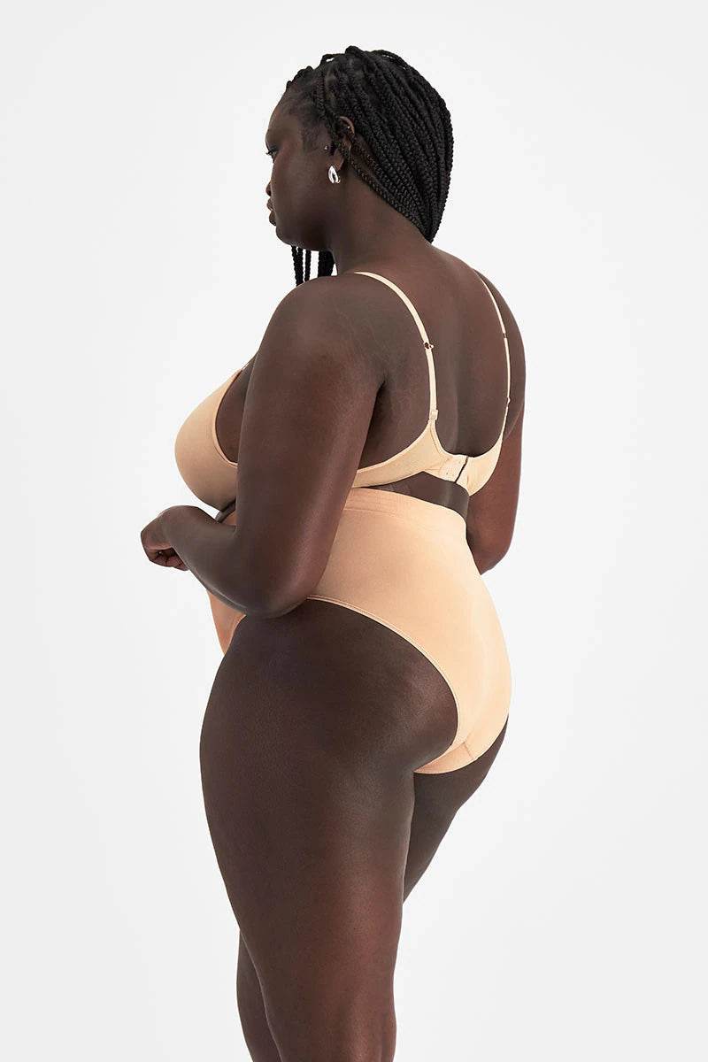 Bonds Womens Bases Seamless Full Brief - Blush Latte - Image 3