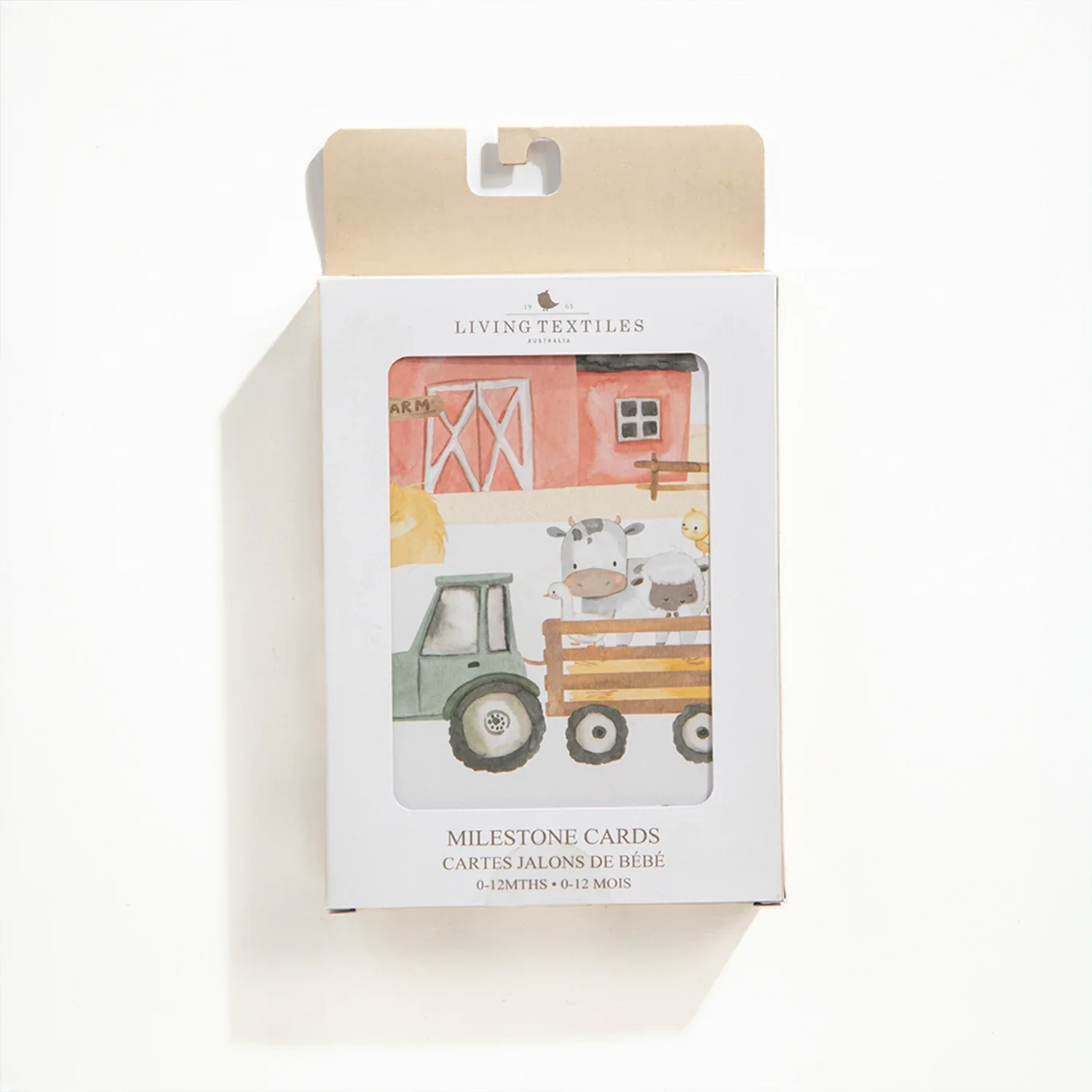 Living Textiles Milestone Cards - Tractor Ride - Image 5