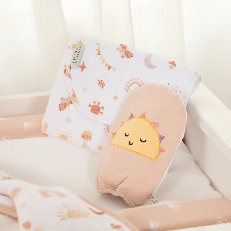 Living Textiles Organic Bath Mitt - Bohemian Bliss - Image 4