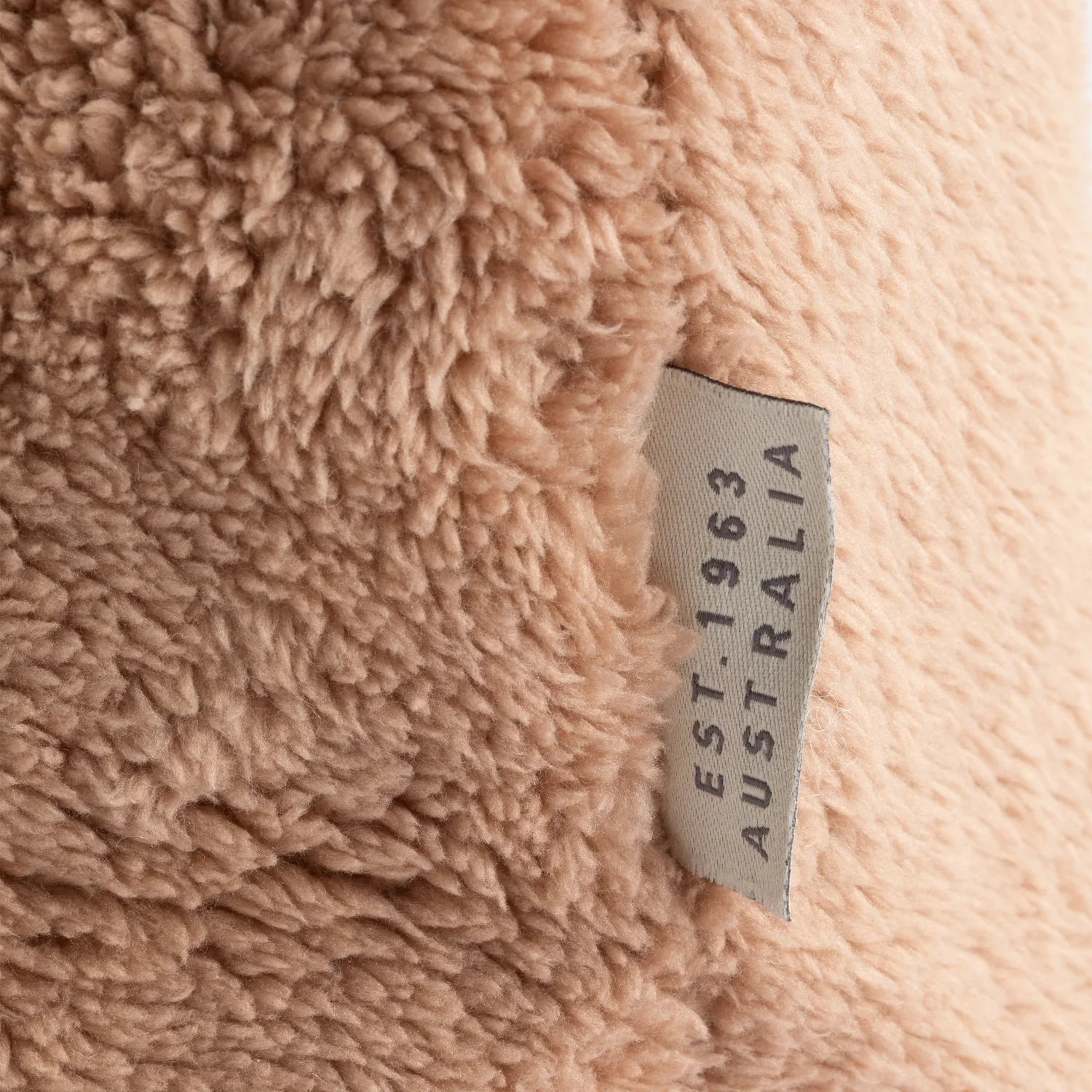 Living Textiles Sherpa Storage Basket Small - Cuddly Bear Brown - Image 4