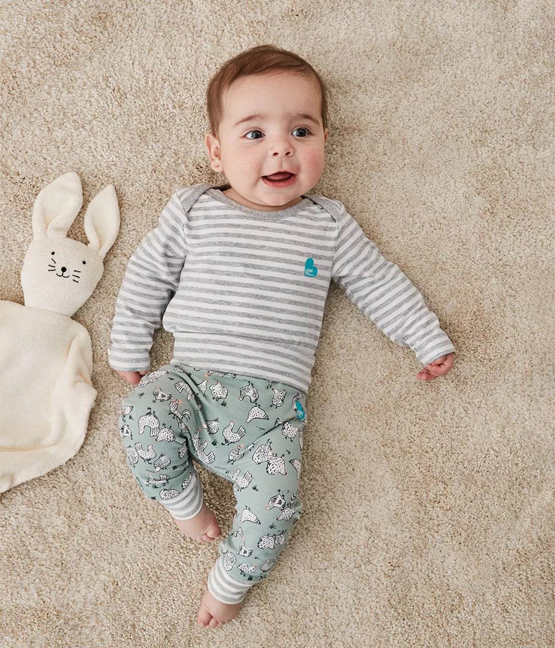 Love To Dream Cotton Leggings - Chicken Run Olive - Image 5