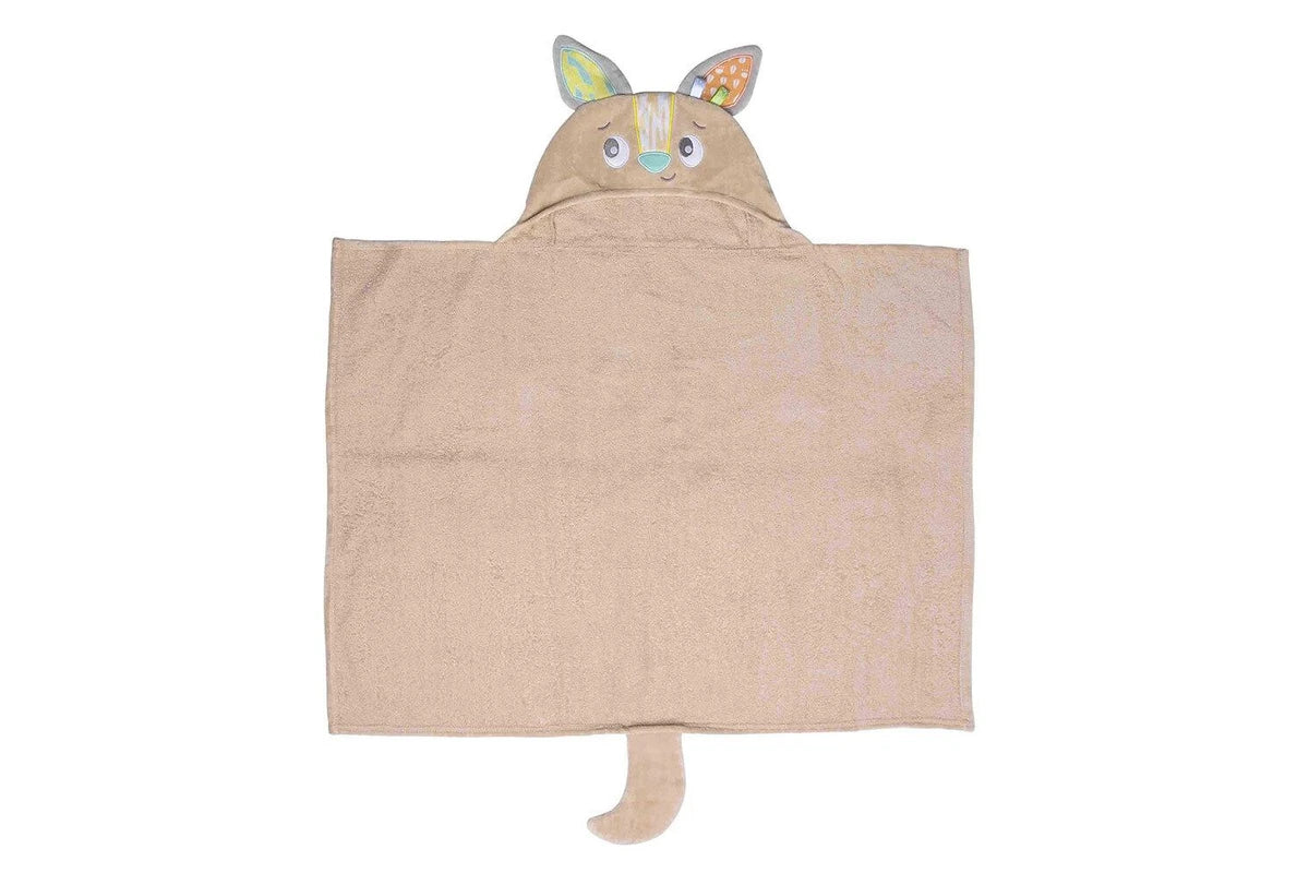 Playgro Fauna Friends Hooded Towel Kangaroo - Image 4
