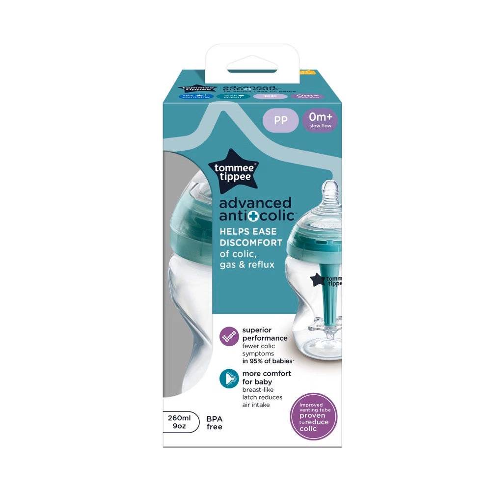 Tommee Tippee Advanced Anti-Colic Baby Bottle 1 Pack 260ml - Image 3