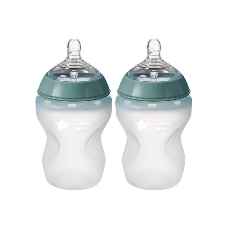 Tommee Tippee Closer to Nature Silicone Bottle 260ml 2 Pack - Image 6