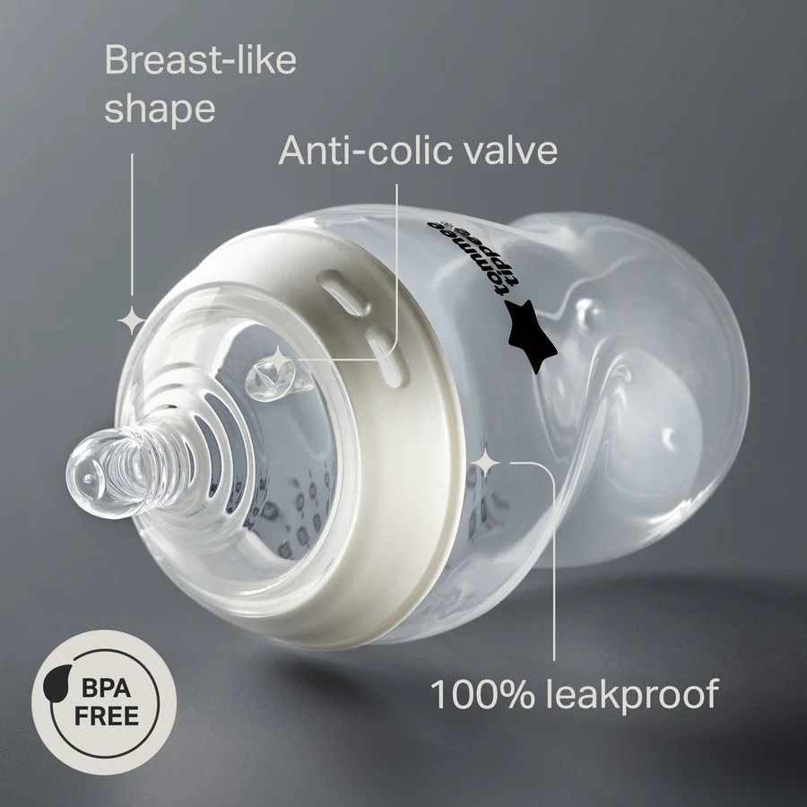 Tommee Tippee Natural Start Slow Flow Bottle 150ml 1 Pack - Image 4